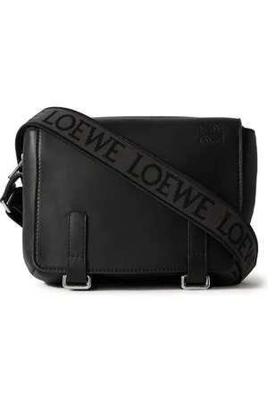 Loewe Military Leather Messenger Bag