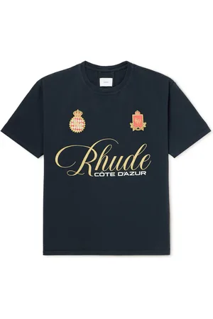 Rhude Logo-Print Cotton-Jersey T-Shirt