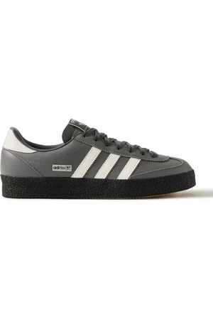 adidas Lothertex SPZL Faux Leather-Trimmed Leather Sneakers