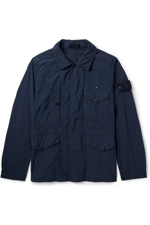 Stone Island Ghost Garment-Dyed Tela Field Jacket