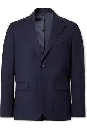 OFFICINE GENERALE Kent Fresco Wool Suit Jacket