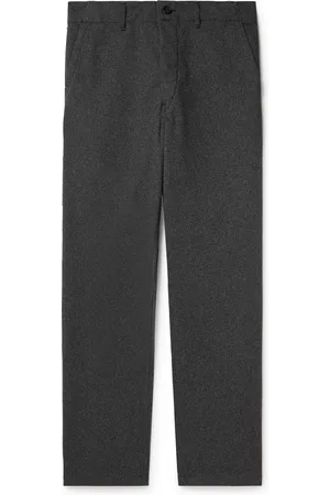 ORSLOW Straight-Leg Houndstooth Tweed Trousers