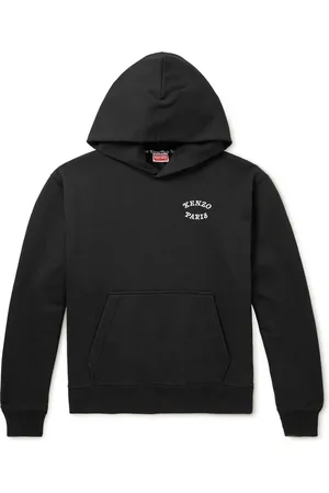 Kenzo Verdy Market Embroidered Cotton-Jersey Hoodie