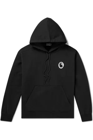 Carhartt Logo-Print Cotton-Blend Jersey Hoodie