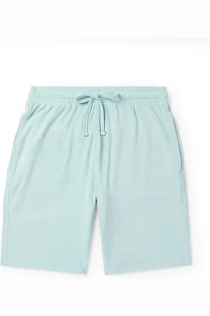 Vilebrequin Bolide Straight-Leg Organic Cotton-Blend Terry Drawstring Shorts
