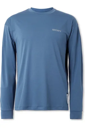 SATISFY Logo-Print Recycled-AuraLite™ Jersey T-Shirt