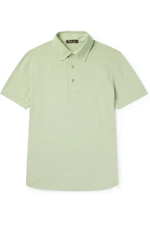 Loro Piana Cotton-Piqué Polo Shirt