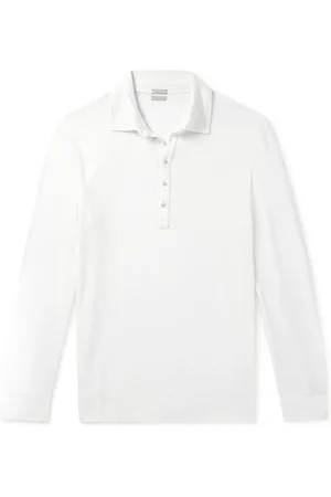 MASSIMO ALBA Linen and Cotton-Blend Polo Shirt