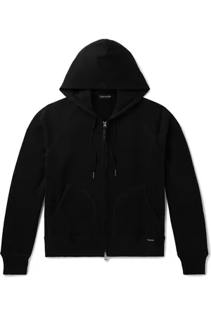 Tom Ford Slim-Fit Cotton-Blend Jersey Zip-Up Hoodie