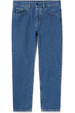 Carhartt Newel Tapered Logo-Appliquéd Jeans