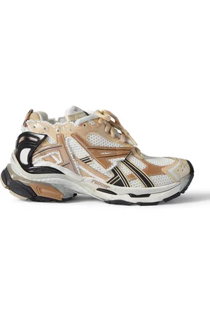Balenciaga Runner Nylon, Mesh and Rubber Sneakers
