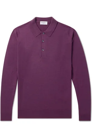 JOHN SMEDLEY Belper Slim-Fit Merino Wool Polo Shirt