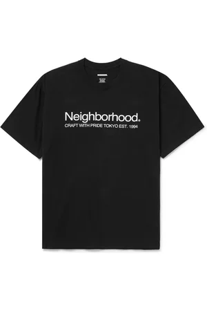 NEIGHBORHOOD Logo-Print Cotton-Jersey T-Shirt