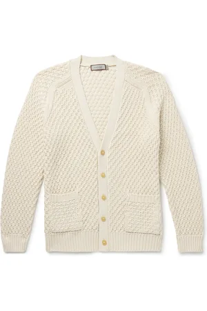 CANALI Textured Cotton Cardigan