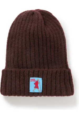KAPITAL 5G Logo-Appliquéd Ribbed-Knit Beanie