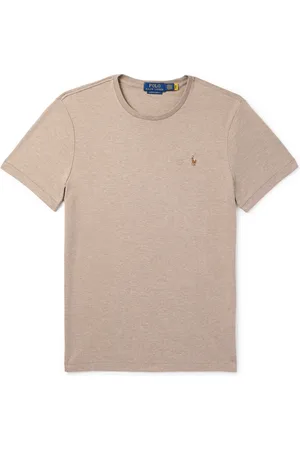 Ralph Lauren Slim-Fit Logo-Embroidered Cotton-Jersey T-Shirt