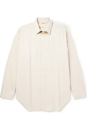FEAR OF GOD Stretch Cotton and Wool-Blend Oxford Shirt
