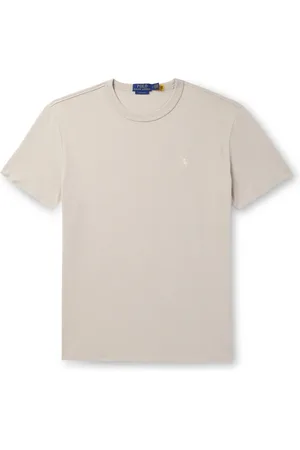 Ralph Lauren Logo-Embroidered Cotton-Jersey T-Shirt