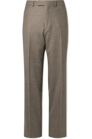 Loro Piana Jacey Straight-Leg Virgin Wool Trousers