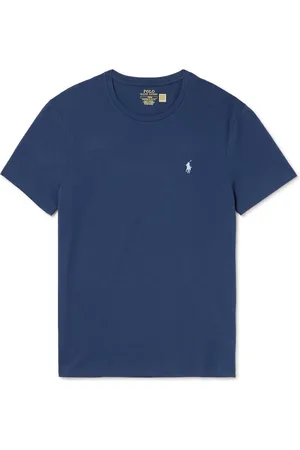 Ralph Lauren Logo-Embroidered Cotton-Jersey T-Shirt