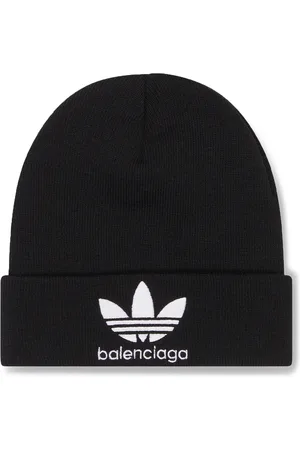 Balenciaga Adidas Logo-Embroidered Knitted Beanie