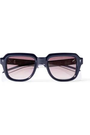 JACQUES MARIE MAGE Taos Square-Frame Acetate Sunglasses