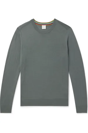 Paul Smith Logo-Embroidered Wool Sweater