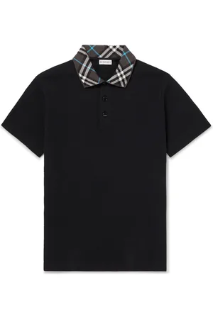 Burberry Slim-Fit Cotton-Piqué Polo Shirt