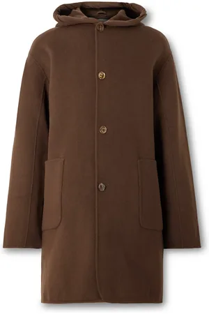 Séfr Yves Wool-Blend Hooded Coat
