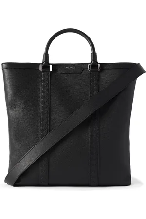 SERAPIAN Full-Grain Leather Tote Bag
