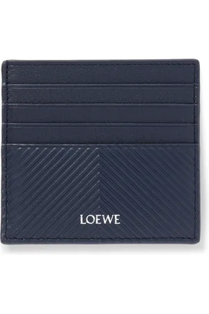 Loewe Logo-Print Debossed Leather Cardholder