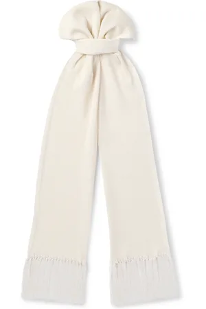 Tom Ford Tasselled Ribbed Silk-Blend Scarf
