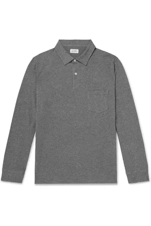 HARTFORD Garment-Dyed Cotton-Jersey Polo Shirt