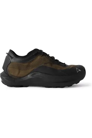 ROA Rubber-Trimmed Mesh Sneakers