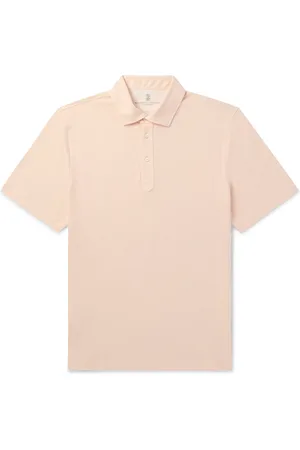 Brunello Cucinelli Linen and Cotton-Blend Polo Shirt