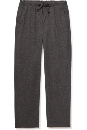 ORSLOW New Yorker Straight-Leg Tweed Drawstring Trousers
