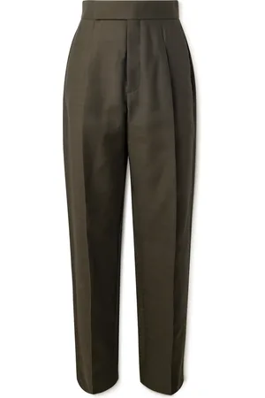 FEAR OF GOD 8th Straight-Leg Pleated Virgin Wool and Silk-Blend Suit Trousers