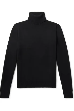 Ralph Lauren Ribbed Cashmere Rollneck Sweater