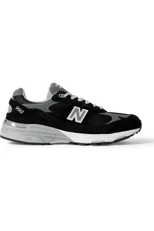 New Balance MiUS 993 Suede, Mesh and Leather Sneakers