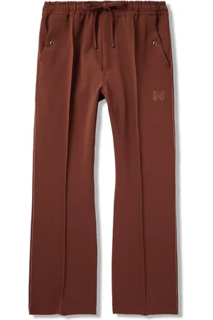 Pins & Needles Straight-Leg Logo-Embroidered Jersey Track Pants