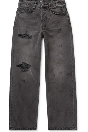 ENFANTS RICHES DEPRIMES Corpse Pose Wide-Leg Distressed Jeans