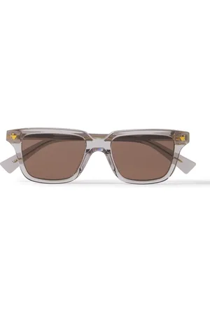 Bottega Veneta Square-Frame Recycled-Acetate Sunglasses