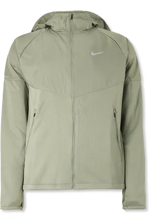 Nike Miler Logo-Print Therma-FIT and Therma Sphere Jacket