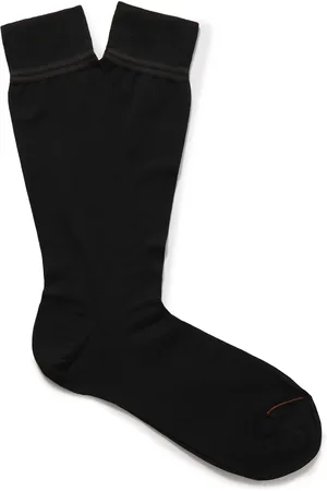 Ermenegildo Zegna Everyday Cotton-Blend Socks
