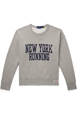 Ralph Lauren Printed Cotton-Blend Jersey Sweatshirt