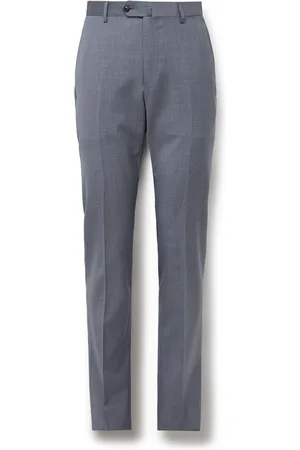 CARUSO Slim-Fit Wool Suit Trousers