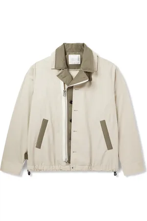 SACAI Padded Cotton-Twill Jacket