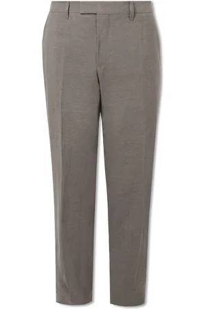 Mr P. Phillip Slim-Fit Straight-Leg Linen Suit Trousers