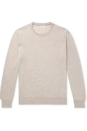 Brunello Cucinelli Cashmere and Silk-Blend Sweater