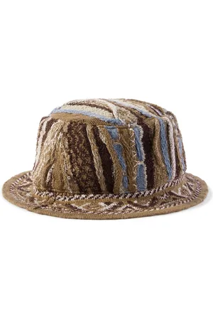 KAPITAL 7G Jacquard-Knit Bucket Hat